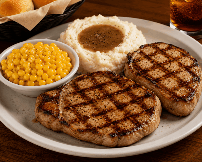 Texas Roadhouse Menu Texas roadhouse menu grilled pork chops.